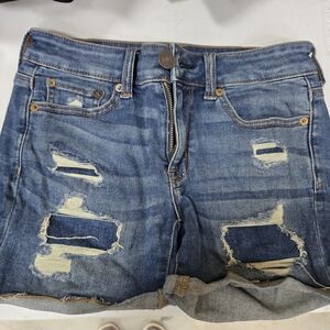 American Eagle Outfitters Blue Denim Shorts